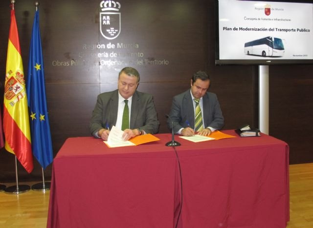 El Gobierno regional inicia el Plan de Modernización del Transporte Público de Viajeros por carretera - 1, Foto 1