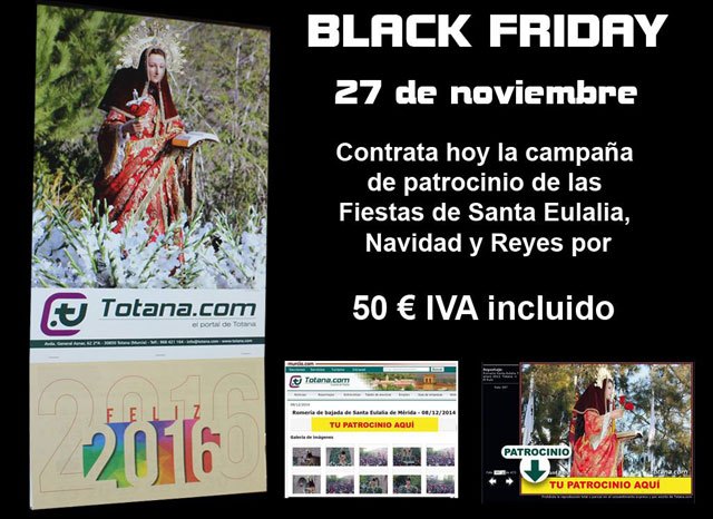 Totana.com joins the Black Friday, Foto 1