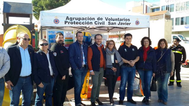 San Javier recibe con una macro exposición a las agrupaciones de voluntarios de Protección Civil de la Región - 2, Foto 2