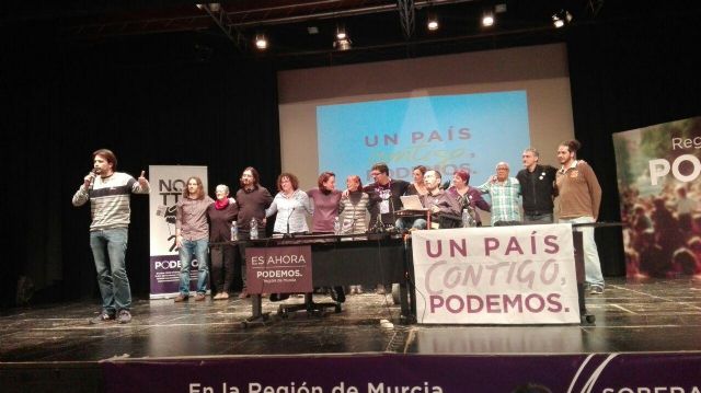 Echenique llena el centro cultural Ramón Alonso Luzzy de Cartagena con una polítca que emana de la ciudadanía - 2, Foto 2