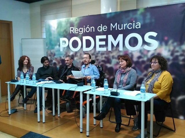 Echenique en Murcia con mensajeros para el cambio. la conquista de los derechos sociales y de la dignidad - 1, Foto 1