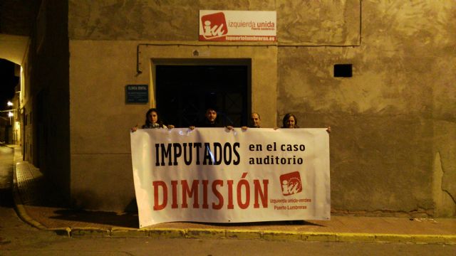Izquierda unida-verdes exige la dimisión de los concejales investigados por el caso auditorio - 1, Foto 1