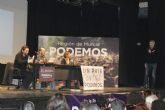 Echenique llena el centro cultural Ramón Alonso Luzzy de Cartagena con una polítca que 'emana de la ciudadanía'