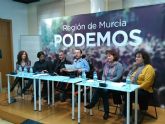 Echenique en Murcia con mensajeros para el cambio. la conquista de los derechos sociales y de la dignidad