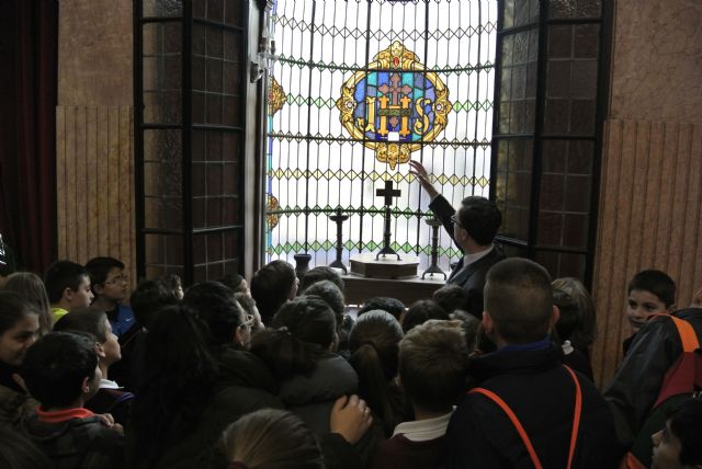 El Alcalde acompaña a los alumnos de visita por el Ayuntamiento - 2, Foto 2