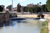 La CHS colocará una escala para peces en el azud de los Molinos del río Segura en la ciudad de Murcia