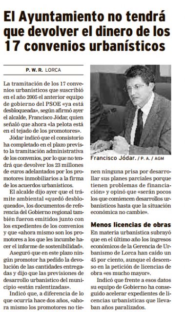 El PSOE asegura que los gobiernos del PP son los responsables de que el Ayuntamiento esté condenado y tenga que devolver el dinero de los convenios - 2, Foto 2