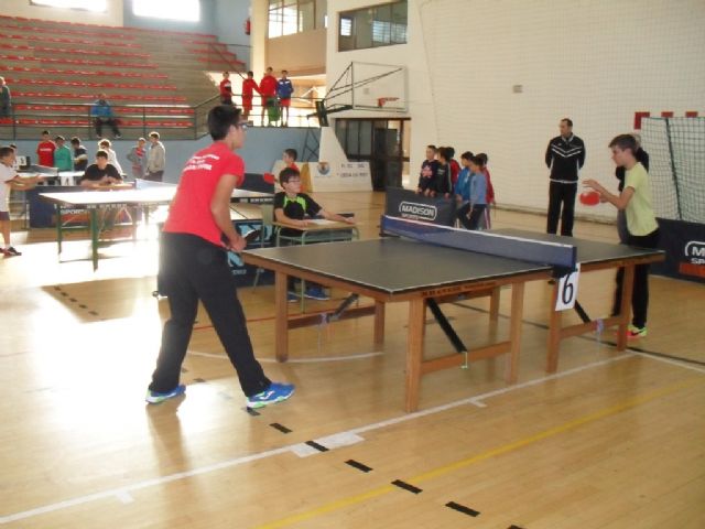 57 escolares participaron en la Fase Local de Tenis de Mesa de Deporte Escolar, Foto 9