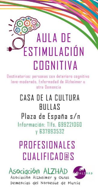 Bullas contará con un aula de estimulación cognitiva - 1, Foto 1