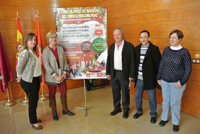 La Feria Blanca ofrecerá una pista de patinaje de 500 metros cuadrados y una montaña de descenso de trineos de 45 metros - 1, Foto 1
