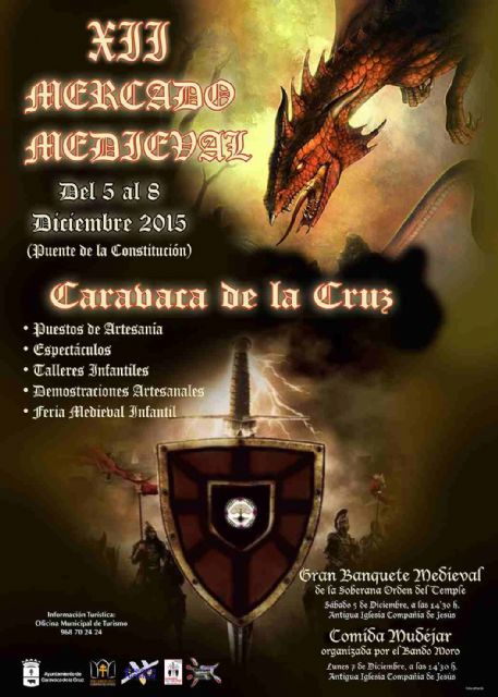 Más de 200 artesanos de toda España se dan cita en el XII Mercado Medieval de Caravaca de la Cruz - 1, Foto 1