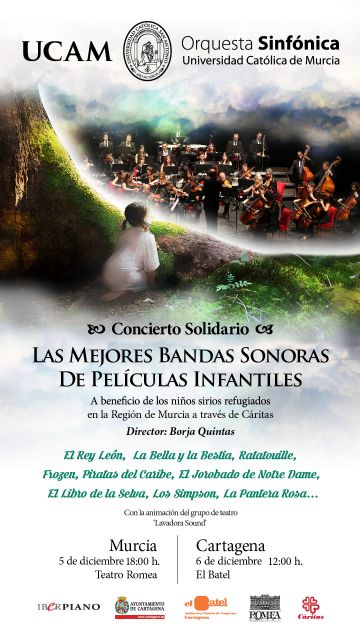 Concierto infantil de la Orquesta Sinfónica de la UCAM a beneficio de los niños refugiados sirios - 1, Foto 1