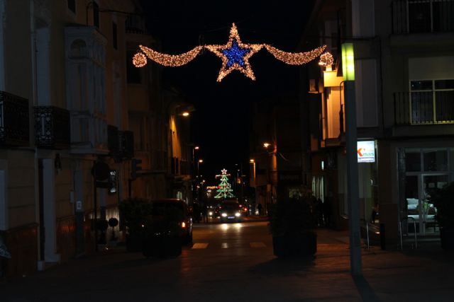 La Navidad invade las calles de Bullas con el encendido de las luces este viernes - 1, Foto 1