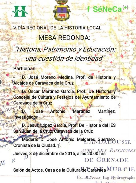 Caravaca acoge mañana el V Día Regional de la Historia Local - 1, Foto 1