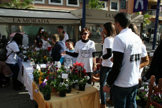 Los alumnos del Colegio de Educación Especial Eusebio Martínez y su excelente Mercadillo de Plantas - 3, Foto 3