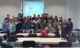 El Delegado Territorial del Colegio de Geógrafos visitó a los alumnos de Geografía de la Universidad de Murcia