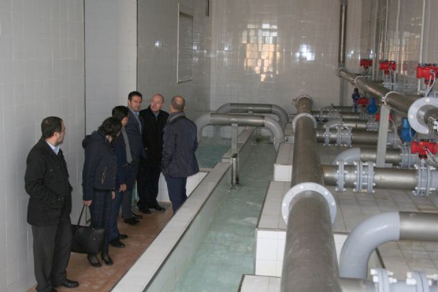 El Alcalde, Joaquín Buendía, visita la Estación de Tratamiento de Agua Potable Los Guillermos, que abastece a todos los alcantarilleros - 1, Foto 1