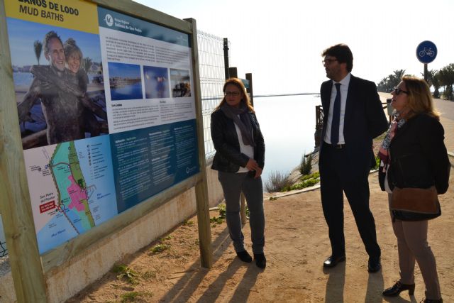 Turismo mejora la señalización de los baños de  Lodos ante el aumento de turistas extranjeros - 3, Foto 3