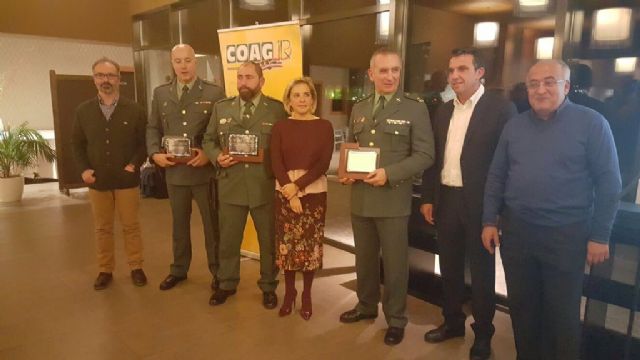 El equipo ROCA de la Guardia Civil de Caravaca recibió un reconocimiento en la asamblea de COAG - 1, Foto 1