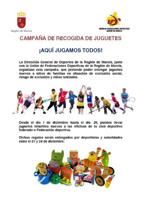 La Consejería de Cultura y Portavocía pone en marcha la campaña solidaria de recogida de juguetes ´Aquí jugamos todos´ - 2, Foto 2