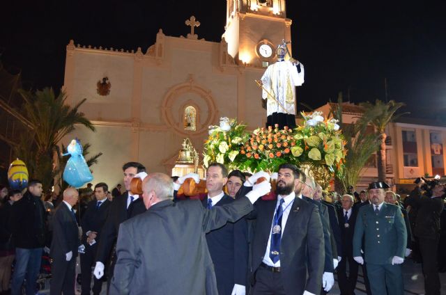 El presidente Pedro Antonio Sánchez en procesión San Javier - 3, Foto 3