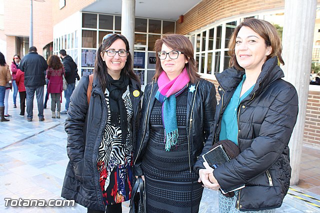 La vicesecretaria Sectorial del PP regional, Severa Gonzlez, visit el centro de mayores de Totana - 3