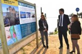 Turismo señaliza los Baños de los Lodos del Mar Menor ante el aumento de visitantes extranjeros en la zona