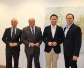 Encuentro trabajo de Pedro Antonio Snchez y Daniel Lacalle