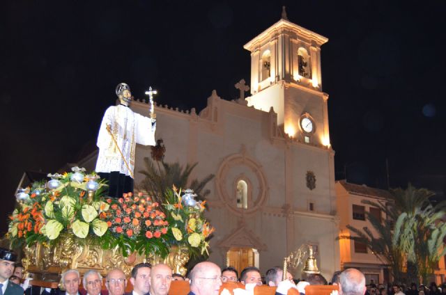 El presidente regional, Pedro Antonio Sánchez compartió con los vecinos de San Javier la festividad de San Francisco Javier - 1, Foto 1