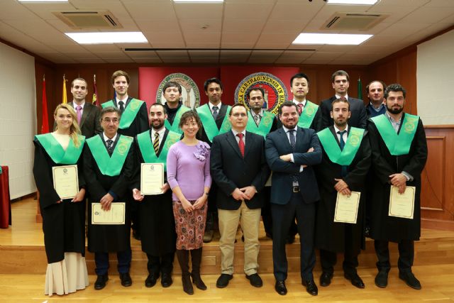 Alumnos once nacionalidades diferentes se gradúan en dos de los másteres de LaLiga-UCAM University - 2, Foto 2