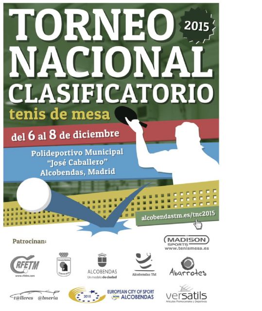 Seis jugadores del Club Totana TM participarán en el torneo nacional clasificatorio en Alcobendas