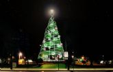 Murcia estrenar la prxima semana el rbol de Navidad ms alto de la historia