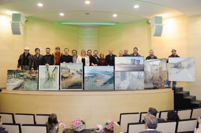 Jaime Jurado obtiene el primer premio en el certamen de pintura al aire libre paisajes de Mazarrón, Foto 2