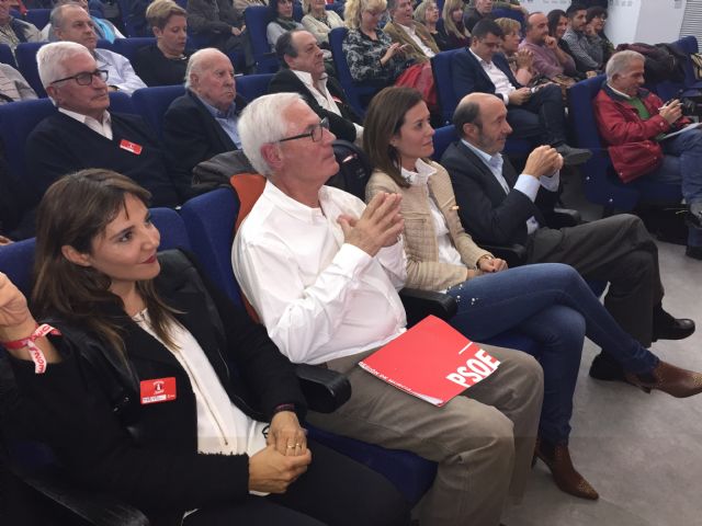 Rubalcaba: Si en Águilas hay una razón para votar por el cambio el próximo día 20 es Mari Carmen Moreno - 1, Foto 1