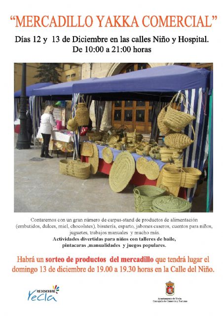 Este fin de semana mercadillo Yakka-Comercial - 1, Foto 1