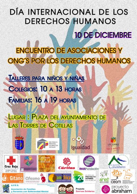 Jornada festiva en Las Torres de Cotillas para celebrar el Día de los Derechos Humanos - 1, Foto 1