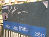 Denuncian actos vandálicos en los carteles de propaganda electoral del PP