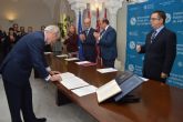 Eugenio Galdón toma posesión como nuevo presidente del Consejo Social de la UPCT