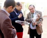 Visita del rector de la Universidad de Murcia a las instalaciones de Jess Abandonado
