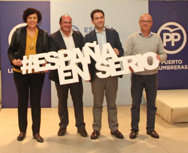 Multitudinario encuentro de afiliados y simpatizantes del Partido Popular en Puerto Lumbreras - 3, Foto 3