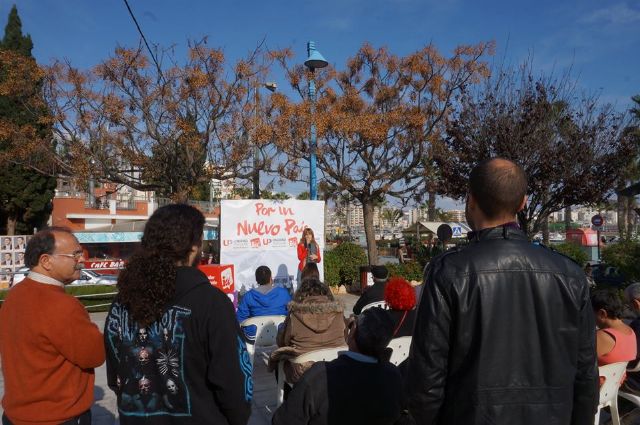 UP-IU celebra su acto central de campaña en Águilas - 1, Foto 1