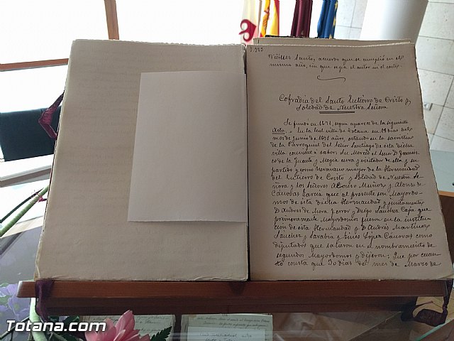 El Archivo municipal recibe documentos donados por los herederos del ilustre historiador Jos Mara Munuera y Abada, Hijo Adoptivo de Totana - 3