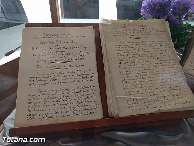 El Archivo municipal recibe documentos donados por los herederos del ilustre historiador Jos Mara Munuera y Abada, Hijo Adoptivo de Totana - 5