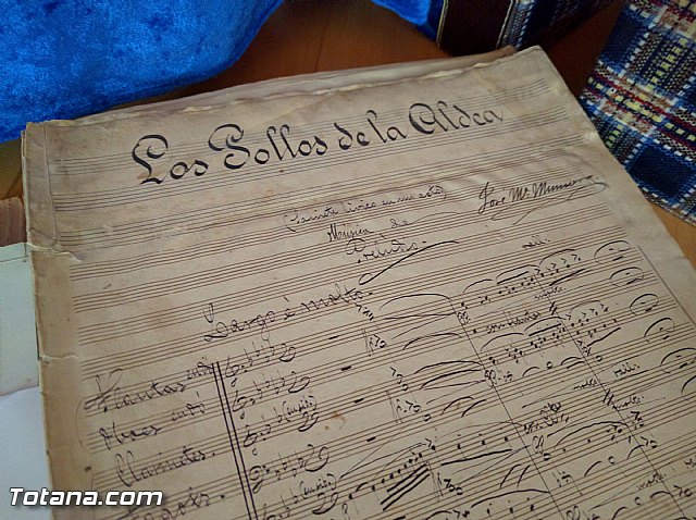 El Archivo municipal recibe documentos donados por los herederos del ilustre historiador Jos Mara Munuera y Abada, Hijo Adoptivo de Totana - 12