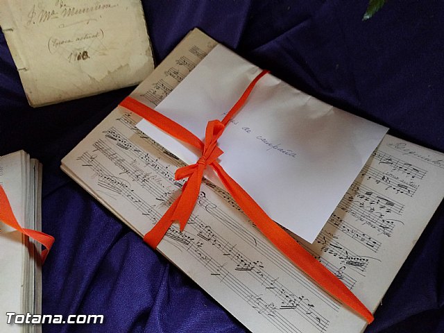 El Archivo municipal recibe documentos donados por los herederos del ilustre historiador Jos Mara Munuera y Abada, Hijo Adoptivo de Totana - 14