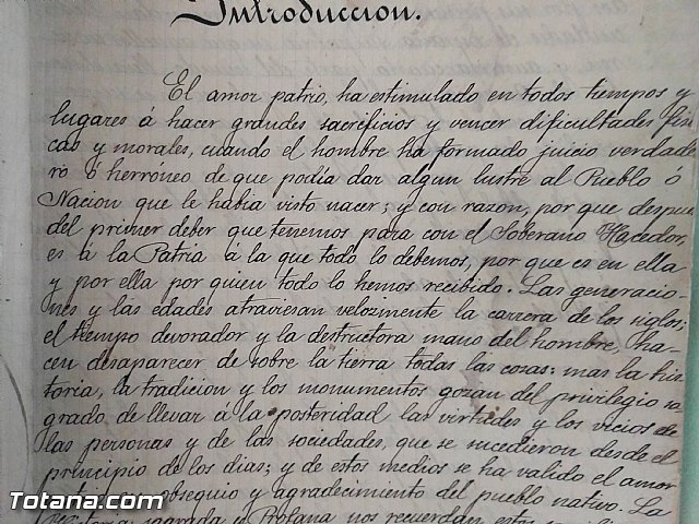 El Archivo municipal recibe documentos donados por los herederos del ilustre historiador Jos Mara Munuera y Abada, Hijo Adoptivo de Totana - 23