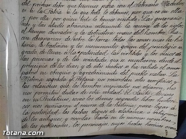 El Archivo municipal recibe documentos donados por los herederos del ilustre historiador Jos Mara Munuera y Abada, Hijo Adoptivo de Totana - 24