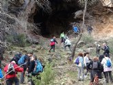 Unos treinta senderistas participaron en la ruta 'Rambla Pistacheros - Cueva Roblecillo', organizada por el Club Senderista de Totana