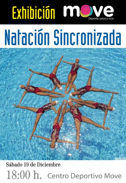 Move organiza una exhibición de gimnasia rítmica y una ehibición de natación sincronizada, Foto 2