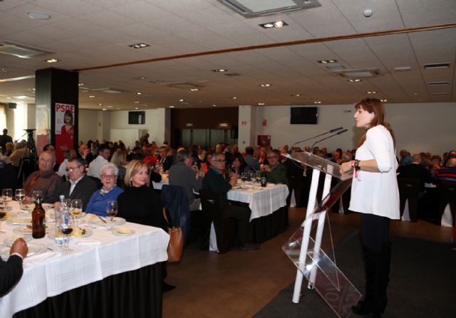 Más de 300 personas abarrotan el mitin del PSOE con la visita de Javier Solana a Lorca - 3, Foto 3
